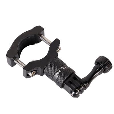 China Hot Kaliou Mount 360 Rotating 1/4 Screw Aluminum Bicycle Handlebar Mount For Go Camera Pro Bicycle Mount Holder for sale