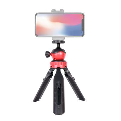 China ABS Manufacturer Plastic Live Broadcast Tik Tok Selfie Vlog Photography Artifact Selfie Stick Camera Tripod for sale