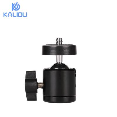 Cina Aluminum Alloy Kaliou Camera Shoe Light Cold Mini Ball Head Bracket Holder Mount Q29 1/4