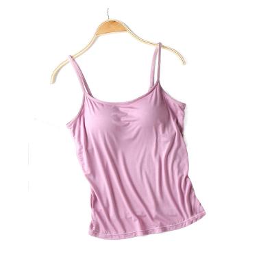 China New 2021 QUICK DRY Condole Women's Sexy T-Shirts Summer Tops Chest Pad Chest Protector Modal for sale