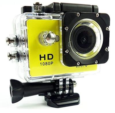 China Yellow Sports HD IP DV Camera Waterproof Detachable 900mA Battery for sale