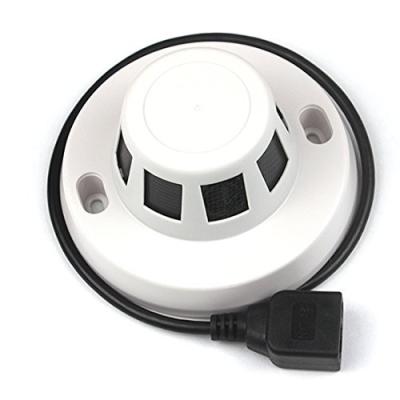 China Wide Angle Range Hidden IP CCTV Cameras Smoke Detector Indoor Use for sale