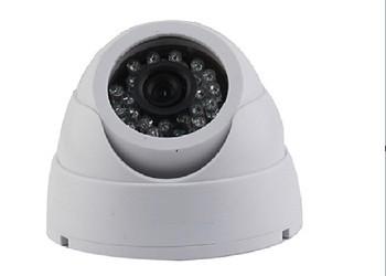 China 720P 1.0 Megapixel 0.001LUX IR Dome CCTV Camera With Auto White Balance for sale