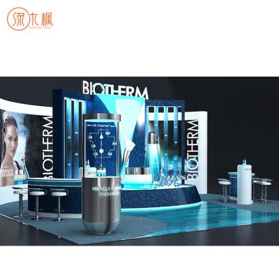 China The fashion factory sale cosmetics the display rack high quality makeup display stand for sale