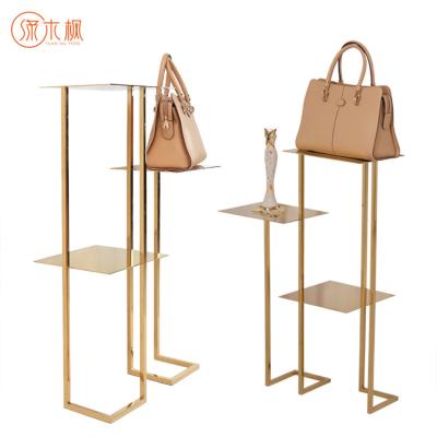 China Adjustable Modern Retail Store Display Rack Customized Interior Floor Display Rack Store Design for sale