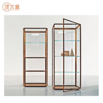 China Modern Factory Price Glass Cabinet Custom Made Display Cabinet Creative Design Glass Display Showcase for sale