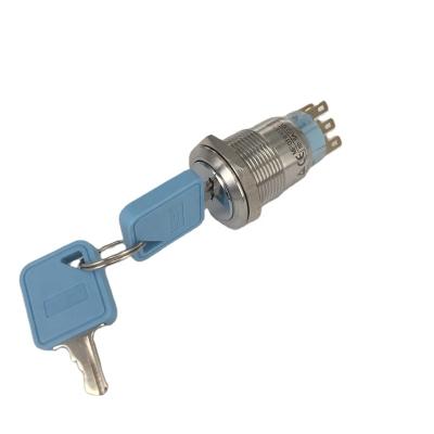 China Stainless Steel CMP Emergency Waterproof 2-3 Position Master Switch (Diameter: 19mm) for sale