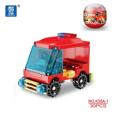 China Collect 12 models can build a big fire fighting truck hot sale building block children's mini model military building blocks building toys for sale