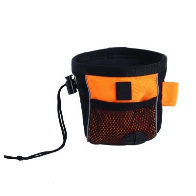 China Viable Wholesales Easily Carry Dog Treat Training Pouch, Outdoor Adjustable Dog Feed Pouch Bag for sale