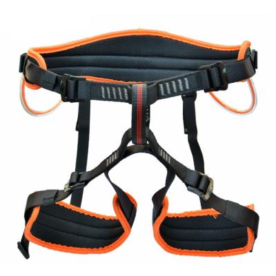 China Outdoor Climbing Equipment Half Body Climbing Harness Belt For Fire Rescue High Altitude Caving Climbing Rappelling Equipment for sale