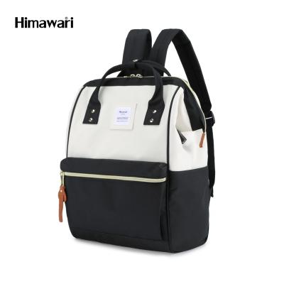 China With USB Waterproof Blend Black White Polyester Backpack Bag Backpack for sale