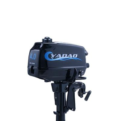 China 2 Stroke Gasoline Outboard Engine Manual Tilt Water Cooling Used Outboard Engines T4.0 for sale