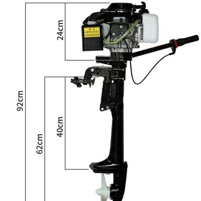 China Wholesale Available New Propeller 4 Stroke Gasoline 4 Hp Outboard Engine Motor 4 Stroke 4 Hp Engine for sale