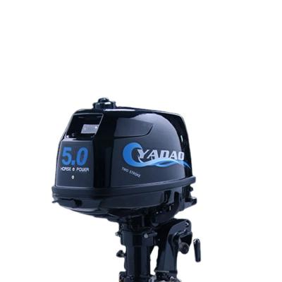 China Brand New Water Cooled Manual 2 Stroke 5 Hp Outboard Motor 2 Stroke T5.0 Outboard Motor for sale