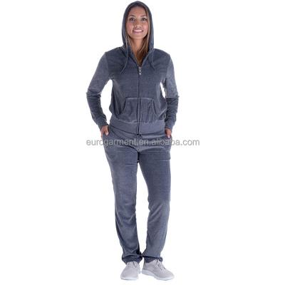 China QUICK DRY womens clothing ladies set solid tracksuit sets unitset for fall for sale