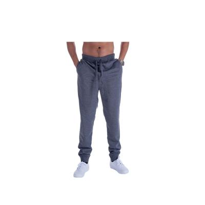 China New Solid Color Anti-Wrinkle Mens Joggers Sweatpants Men's Pants Side Pocket Pants for sale