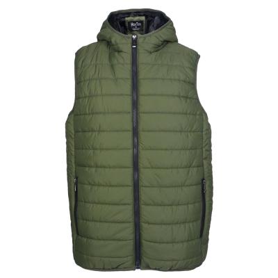 China High Quality Anti-wrinkle Outdoor Winter Lightweight Vest Down Warm Men's Invest Customized Logo for sale