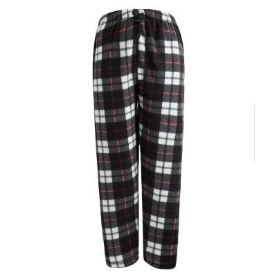 China Thermal Night Pants For Pajamas Man Plaid Fabric Soft Mens Sleep Pants Long for sale