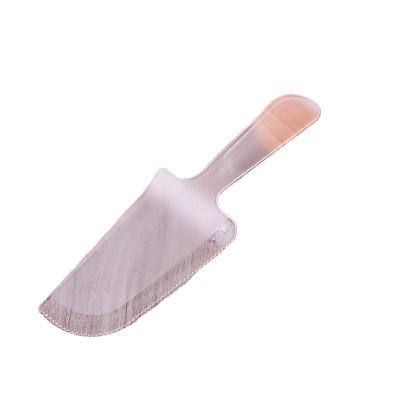 China Food Grade Bread Serving Bread Knife Sustainable Eco Friendly Plastic Baking Tools Plastic Cutter Knife For Cake for sale