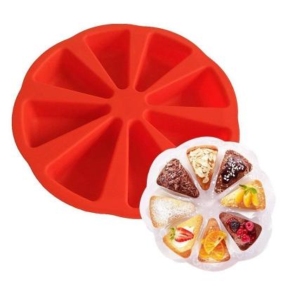 China 2022 New Viable Hot Sale Silicone Cake Mold Red Silicone Cake Mold Making Kit Baking Kit Bake for sale