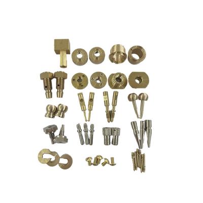 China Factory Supply Brass Nuts Bolts Fasteners Hex Nuts Different Types of Precision Fasteners for sale