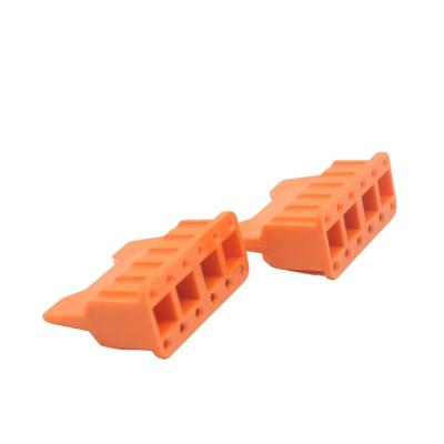 China Automotive 12 Pin Connector Locks Position Insurance PBT Secondary Orange WM-12S for sale