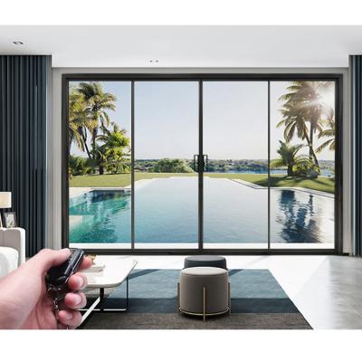 China Modern Contemporary Industrial Coastal Sliding Door Automatic Sensor Magnetic Sliding Door System For Entry Glass Doors for sale