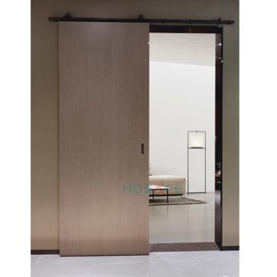 China Modern Sliding Hidden Barn Door Mechanism For American Room Room Bypass Barn Door Cabinet Hardware Sliding Barn Wood Kits for sale