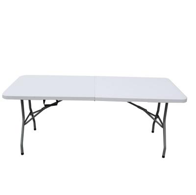 China Manufacturer Whosale Portable Plastic Modern Outdoor 180cm Folding Table for Patio Yard Picnic Party Activities for sale