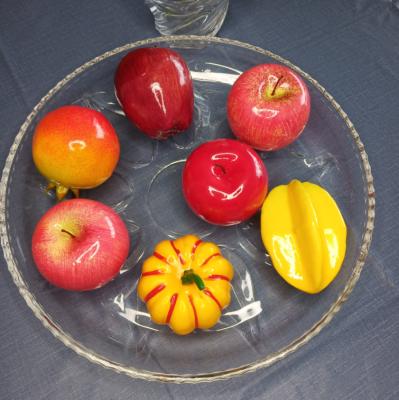 China Sustainable Clear PC Fruit Dish / Dish Plate / Transparent Dish for sale