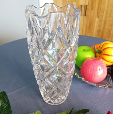 China Nordic Home Wedding Flower Bottle Glass Single Decorative Vase Art Decor Tabletop Decoration Wholesale for sale