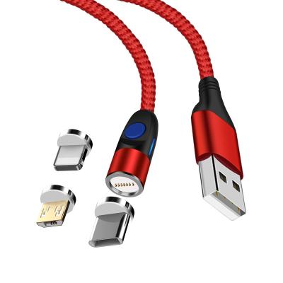 China Wholesale Fast Speed ​​Charging Over Current High Quality Magnetic Fast Magnetic USB Type C Cable Micro I-Product Cable For Mobile Phone Data Cable for sale