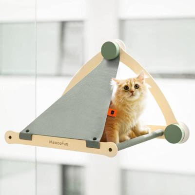 China 2021 MewooFun Breathable Special Design Cat Perch Cat Window Bed Hammock For Cats for sale