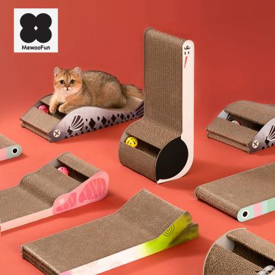 China Wholesale Stocked MewooFun Fashion Cat Bed Scratcher Premium Cat Wall Scratcher Manufacturers for sale