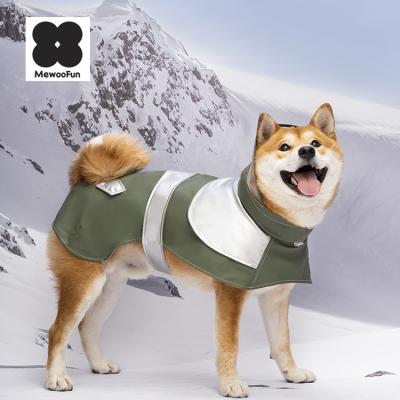 China MewooFun Stocked Reflective Adjustable Raincoat Dog Clothes Pet Rain Coats For Dogs for sale