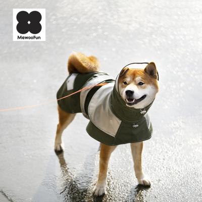 China MewooFun Wholesale Dog Raincoat Stocked Adjustable Luxury Raincoat For Pet Small Medium Large Dogs for sale