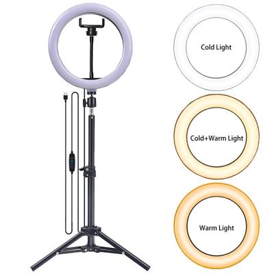 China Photogrphy 12W Cheap 8 Inch 10 Inch 12 Inch 14 Inch Photographic Selfie Ring Lighting Light With Tripod Stand For For Live Stream, Makeup for sale