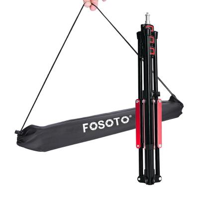 China Fosoto FT-195 1/4 Video Camera USA Shipping Free Screw Folding Camera Tripod Light Stand For Photo Studio Video Photographic Led Light Flash for sale