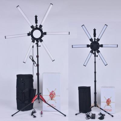 China FOSOTO FT-06 Mini 60W 288pcs Free Shipping Star Ring Light with Tripod Stand for Live Stream /Makeup FT-06 mini for sale