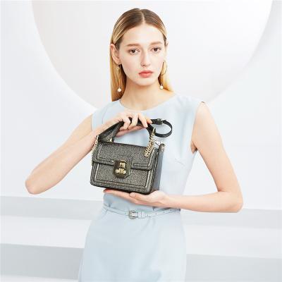 China sustainable & 2019 Fashion Comfortable Genuine Leather Small Shoulder Women Crossbody Bag for sale