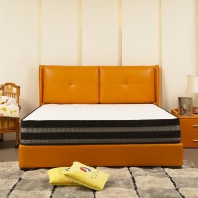 China Hypoallergenic Luxury Comfortable Bed Box Spring Memory Foam Freestanding Pocketed Mattress for sale