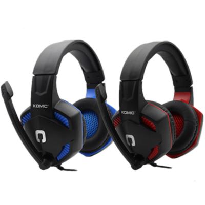 China Amazon Besting Headband - Selling Gaming Headset KOMC G302 Wired Gaming Earphones For PC/Computer Headset for sale