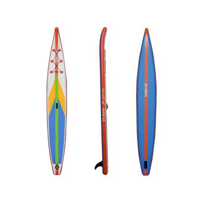 China Unisex Inflatable SUP Boards Inflatable Racing Stand Up Paddle Board SUP Racing Surfboard for sale