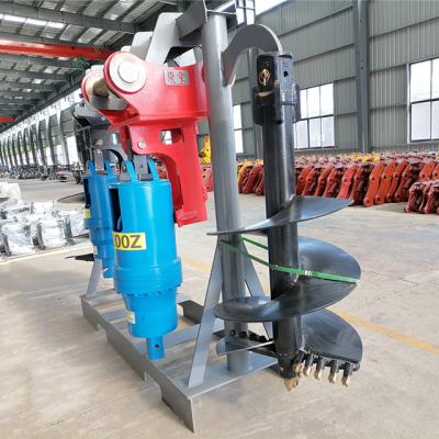 China Farms Hole Digger Hydraulic Earth Auger For Excavator for sale