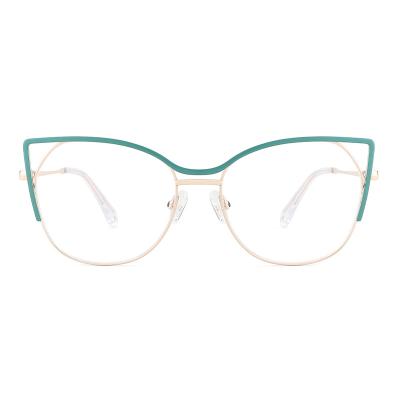 China 2022 Prescription Metal Frame Glass Fashion Colorful Auto Focus For Lady Girls Eye Glasses for sale