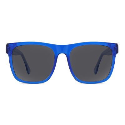 China Fashion Sunglasses Wholesale Bright Blue Black Lens Eyewear Women Men Frame Optical Glasses Frame Sunglasses for sale