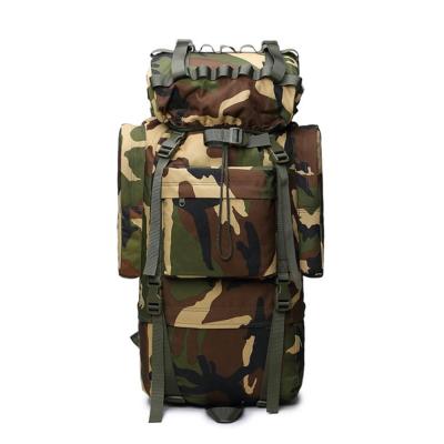 China Military Tactical Rucksack Climbing Rucksack Hunting Survival Rucksack To Travel 65L Outdoor Waterproof Anti-theft for sale