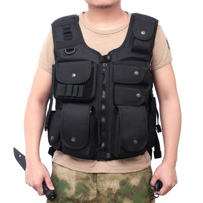 China Gear Tactical Men's Combat Assault Molle Vest Police High Quality Military Vest Holster Plate Carrier Vest for sale