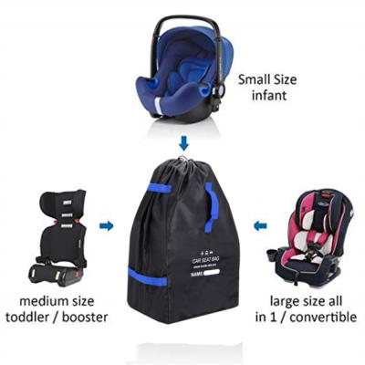 China Kids Safety Seat Storage Bag Kids Car Seat Cover Heavy Duty Outdoor Baby Car Seat Bag Walker Travel Bag for sale