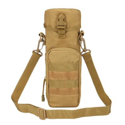 China Molle Tactical Water Bottle Bag Belt Holder Kettle Outdoor Outdoor Rise Military Pouch for sale